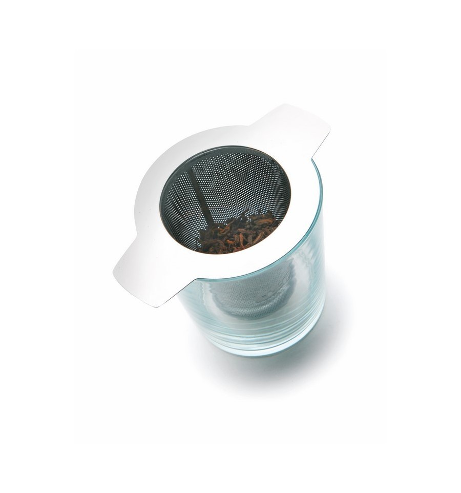 Infusor permanente o filtro para té y café. Malla de acero inox.