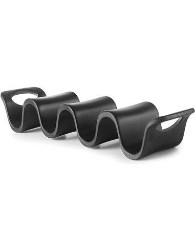 Soporte para 3-4 tacos melamina black de Lacor