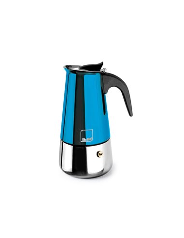 Cafetera express inox moca blue de Ibili