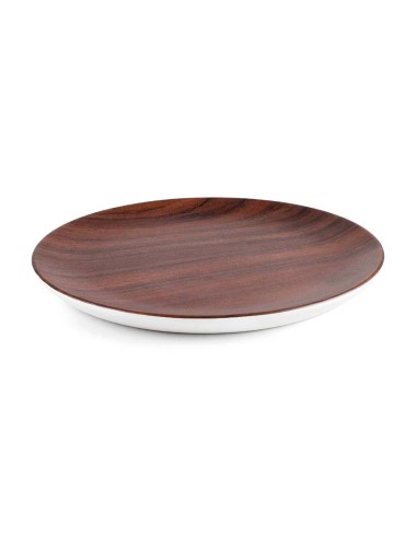 Plato redondo wood de Lacor