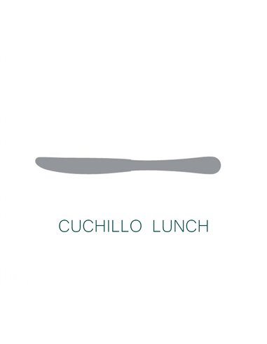 Cuchillo lunch/postre martelé de jay