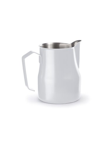 Lechera barista inox 18/10 blanca de Lacor